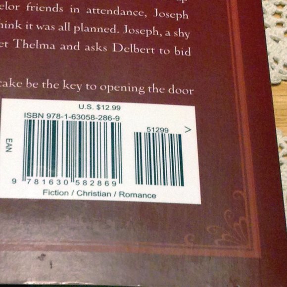 3 for $10 book sale! Amish Romance - The Lopsided Christmas Cake , Brunstetter - Picture 4 of 7